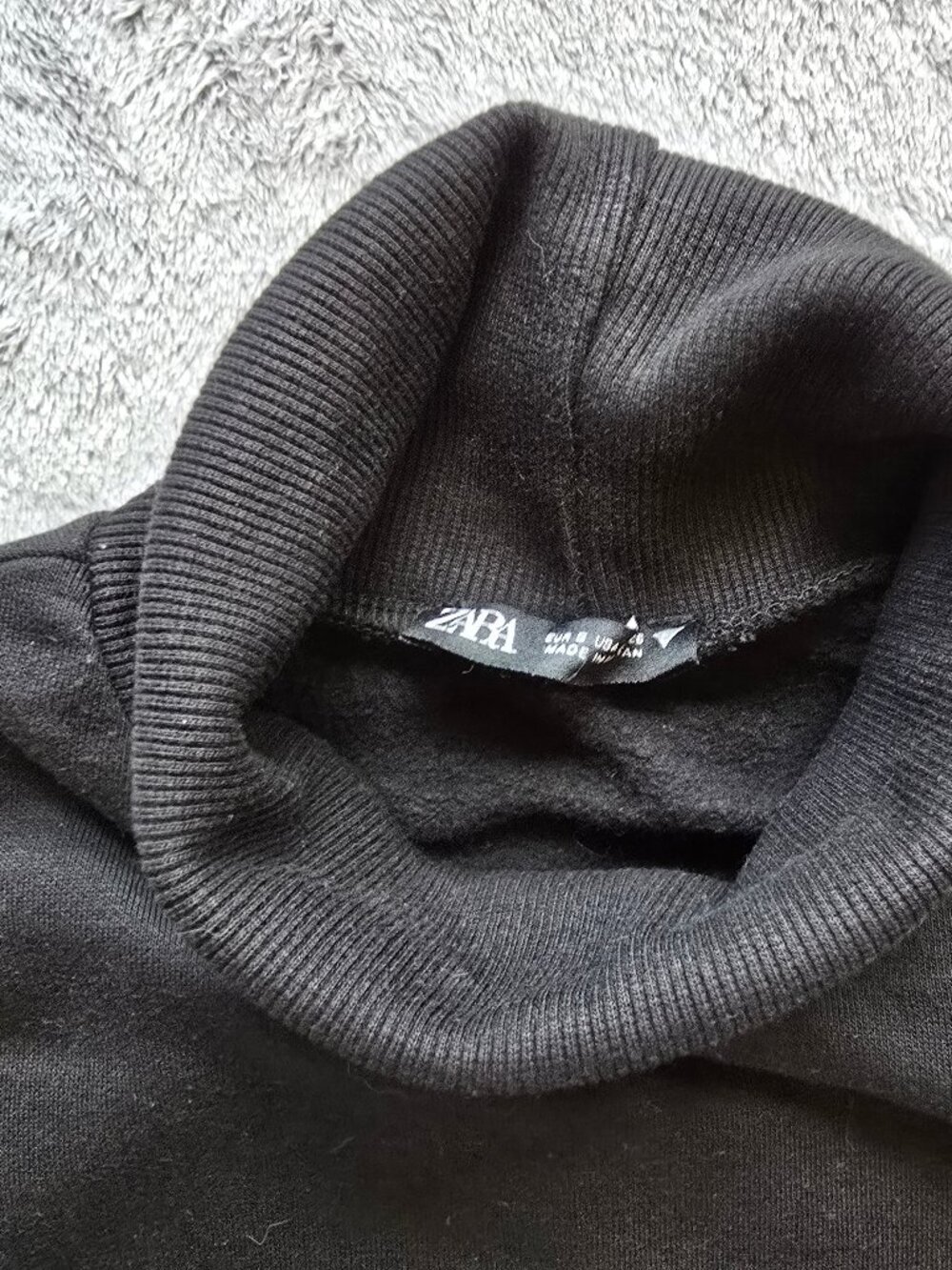 ZARA Black turtle neck sweater small - Picture 7 of 7